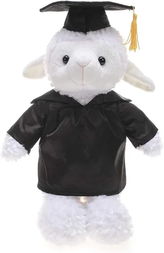 Miniatura 7 de Plushland Peluche de animal, juguetes de 12 pulgadas, regalo para el día de graduación, lo mejor para cualquier graduado de escuela, 12 pulgadas