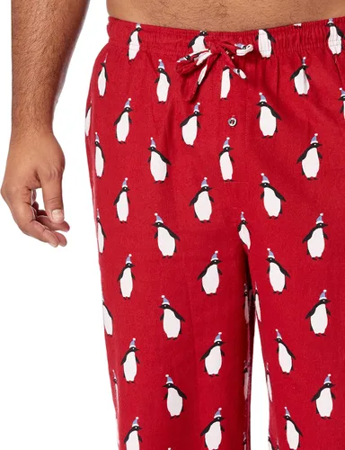 Miniatura 3 de Tienda Essentials - Pantalón de pijama de franela para hombre disponible en tallas grandes y altas