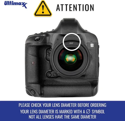 Miniatura 4 de Ultimaxx - Kit profesional de filtro macro de primer plano HD de 1.594 in (filtros de 1, 2, 4, 10 dioptrías) para lente de cámara con rosca