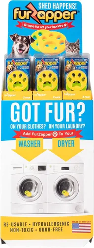 Miniatura 9 de 1 paquete de removedor de pelo de mascotas FurZapper para lavandería