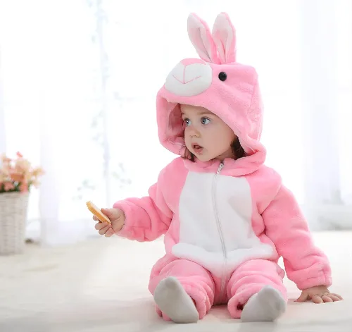 Miniatura 7 de Mono con capucha para bebé chaqueta de cuerpo completo con cremallera para cosplay