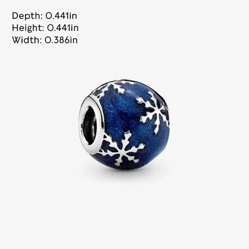 Miniatura 5 de Pandora Joyería Wintry Delight encanto de plata esterlina