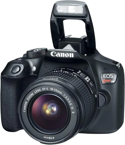 Miniatura 3 de Canon Cámara DSLR EOS Rebel T6 con lente de 0.709-2.165 in (1159C003) + monitor 4K + VideoMic Rode + tarjeta de 64 GB + kit de filtro de color + kit