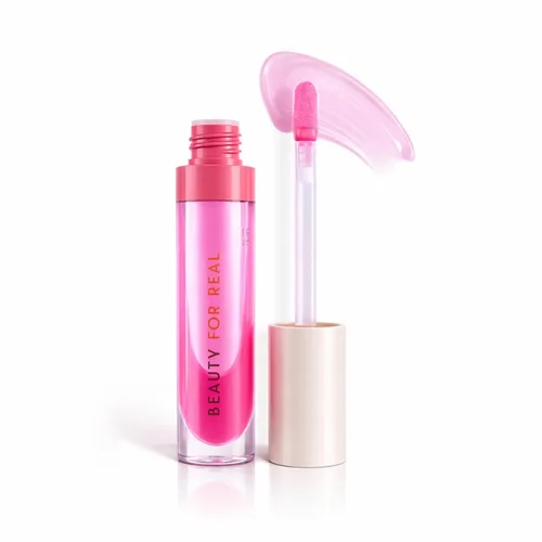 Miniatura 7 de Beauty For Real Lip Revival Hi-Shine - Aceite hidratante para labios, estrella brillante (transparente), ligero, antiadherente, acabado brillante