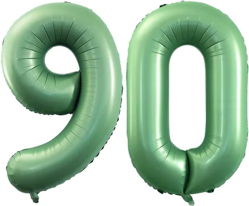 Miniatura 413 de Goer, conjunto de globos de papel aluminio para decoraciones de cumpleaños, globos de las letras de feliz cumpleaños y de números Oro