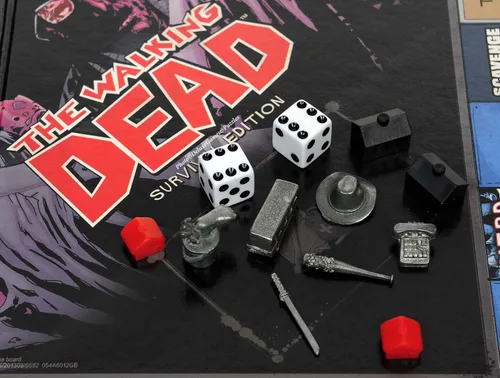 Miniatura 4 de Monopoly, juego de mesa, edición The Walking Dead