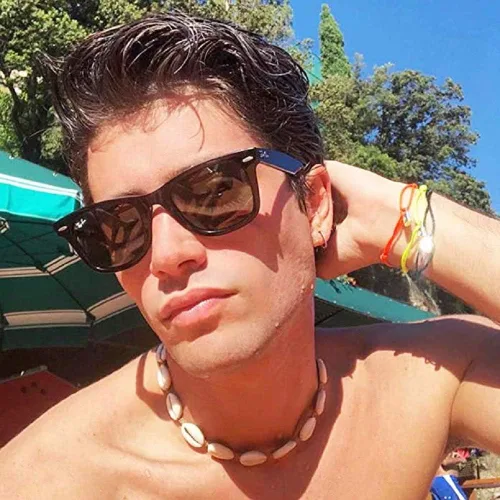 Miniatura 3 de Abitoncc - Collar de concha natural, pulsera de cordón de playa con concha de mar, gargantilla de perlas hecha a mano ajustable para niñas y mujeres