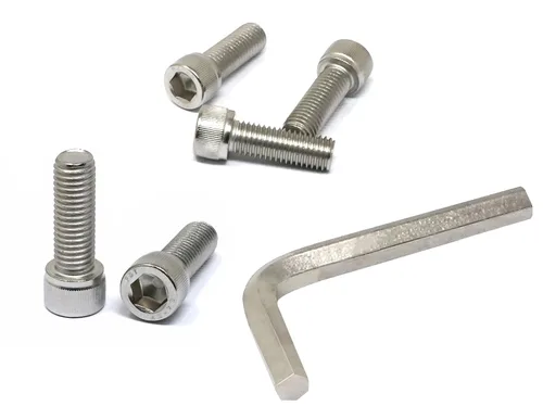 Miniatura 246 de iexcell 25 piezas M4 x 60/65/70/75/3.150 in paso de rosca 0.028 in acero inoxidable 304 cabeza hexagonal Tornillos Tornillos surtido Kit