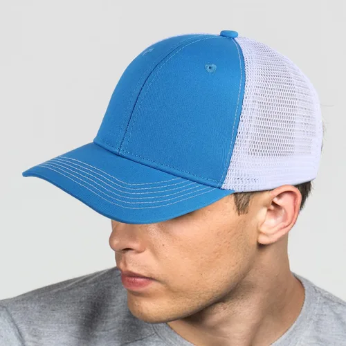 Miniatura 6 de kozinu Unisex Trucker Hats Blank Mesh Snapback Hats Sport Plain Baseball Caps Adjustable Fitted Hat