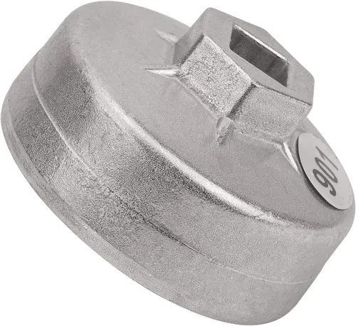 Miniatura 7 de AHL 901 Tapa 65mm Llave de filtro de aceite de 14 ranuras con accionamiento cuadrado de 1/2" Herramientas de extracción de filtro de aceite Juego