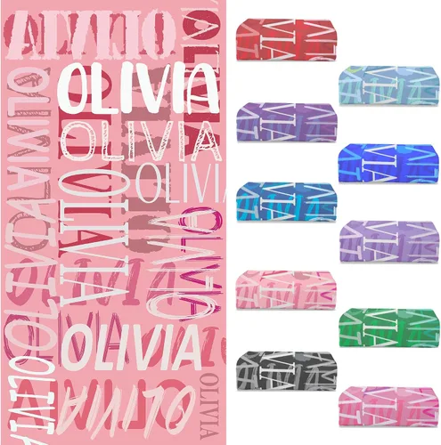 Miniatura 10 de Toallas de playa personalizadas con nombre para niños y adultos, toallas de viaje personalizadas de microfibra para baño y piscina