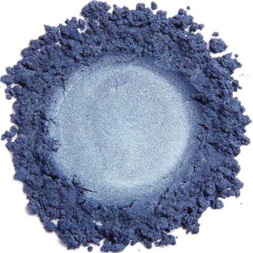 Demure Mineral Make Up Sombra de ojos (Blue Sparkle), sombra de ojos brillante, polvo suelto, sombra de ojos con purpurina, maquillaje de ojos,