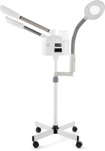 Miniatura 12 de Vaporizador facial profesional 2 en 1 para cara, lámpara de aumento LED 5X, vaporizador facial de ozono caliente para esteticista belleza,