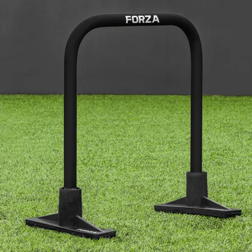 FORZA Arcos de paso de fútbol profesional | Juego de 4 objetivos de fútbol de nivel élite para mejorar las técnicas y la precisión de los pases,