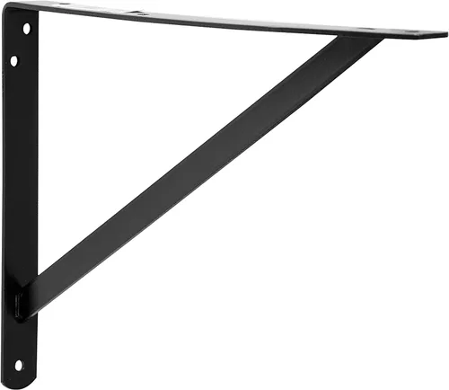 Miniatura 11 de Decko Products 49138-10 - Soporte de estante resistente, 8.5 x 11.25 pulgadas, paquete de 10, color negro