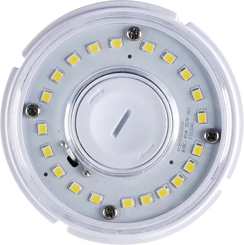 Miniatura 3 de Satco S49673 - Bombilla LED HID de mazorca de maíz, base extendida Mogul, 45 W, clasificación de 35000 horas, 6165 L, blanco frío