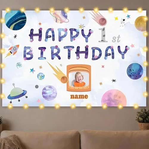 Miniatura 43 de Dicodes Decoraciones de cumpleaños de unicornio personalizadas para niñas, pancarta de cumpleaños de unicornio, decoración de cumpleaños de princesa