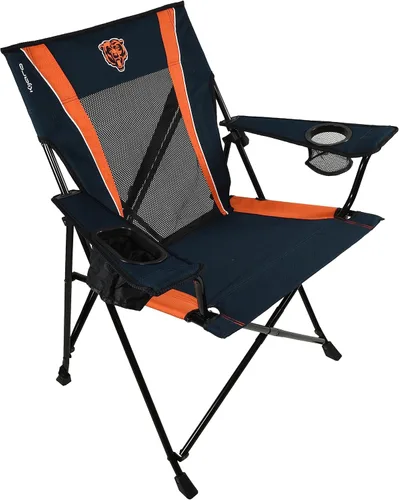 Miniatura 32 de Kijaro Dual Lock Pro, Silla plegable para fanáticos de deportes, 26" L x 35.5" W x 37" H, Carolina Panthers