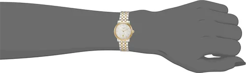 Miniatura 2 de Tissot mujer Carson Auto acero inoxidable vestido reloj oro amarillo 1N14, gris T1222072203100