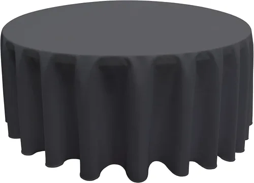 Miniatura 9 de GEFEII Servilletas de tela de poliéster sólido de 18 x 18 pulgadas para cocina, mantel rectangular cuadrado redondo para bodas, fiestas