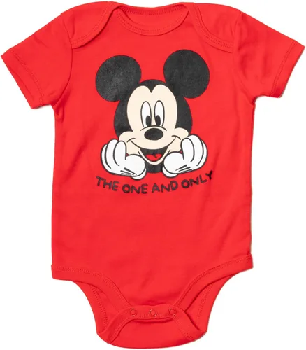 Miniatura 5 de Disney Classics Mickey Mouse Winnie the Pooh Baby Hoodie Bodysuit and Pants 3 Piece Outfit Set Newborn to Infant