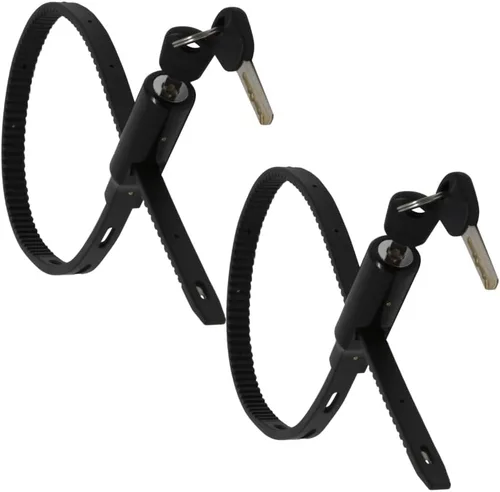 Miniatura 10 de Urban August Cerradura de Brida Ajustable para Gabinete, Refrigerador, Bicicleta, Cochecito, Casco, Patineta, Equipaje - Cerradura Multiusos