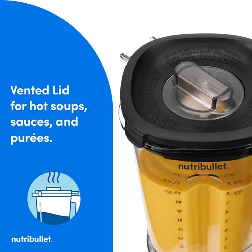 Miniatura 8 de nutribullet Power Core™ Licuadora, potencia máxima de 1400 W, batidos, hielo triturado y frutas congeladas, licuadora de encimera