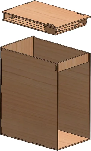 Miniatura 4 de LLC, KISS - Kit de rincón de libro simple y ancho (KSW), proyecto de diorama de madera, modelo de casa de muñecas de bricolaje, soporte de libro