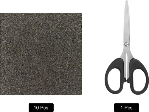 Miniatura 3 de MECCANIXITY Cubierta de guía de ondas, placas de mica, hoja de mica, piezas de reparación de horno de microondas, 5.118 x 5.118 x 0.008 in