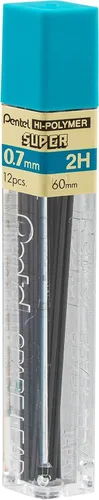 Miniatura 7 de Pentel Super Hi-Polymer repuesto de mina, 3/100 pulgadas, Gris