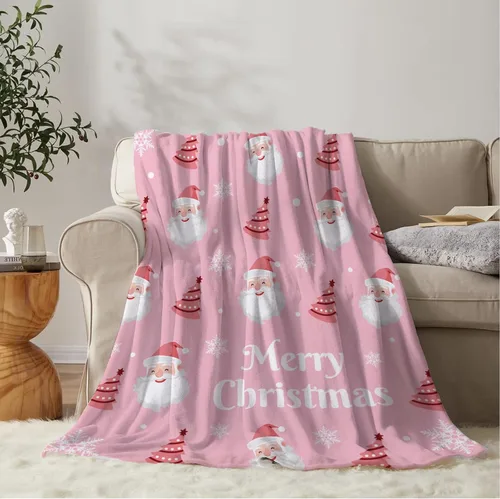 Miniatura 12 de YeeJu Manta de Navidad para Bebé Decorativa Roja a Cuadros Manta Navideña para Niños Pequeños Manta para Envolver Mascotas Cuna Suave Ligera