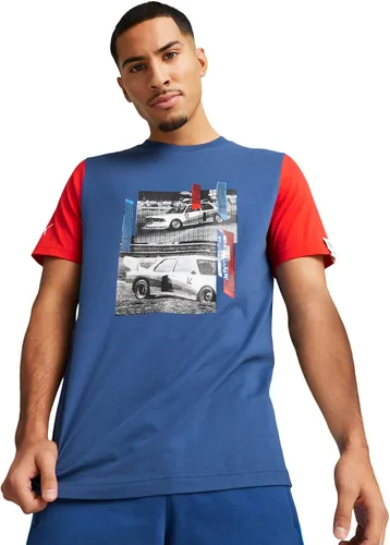 Miniatura 8 de PUMA Hombres BMW MMS Essentials Motorsport Tee Casual Tops Casual - Negro