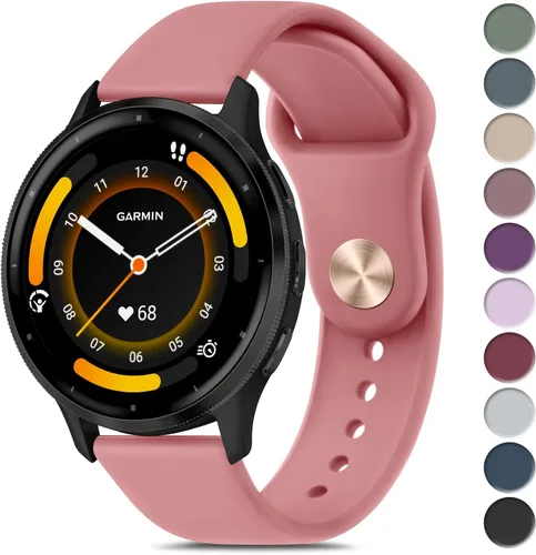 Miniatura 14 de Meliya Correas compatibles con Garmin Vivoactive 4 Watch, Garmin Venu 3 / Venu 2 Watch Band para mujeres y hombres, correa de repuesto deportiva