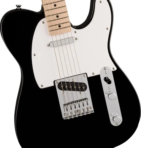 Miniatura 4 de Fender Squier Sonic Telecaster - Paquete negro con amplificador, sintonizador, correa, cable, púas y DVD de guitarra Austin Bazaar