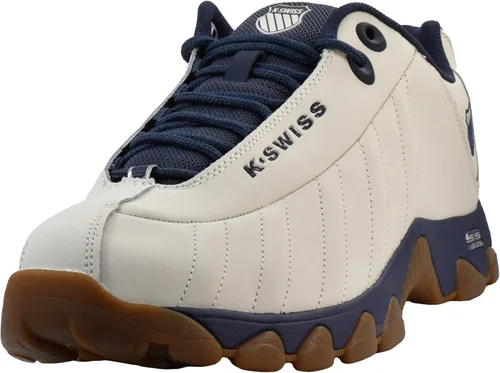 Miniatura 28 de K-Swiss - Tenis, zapatos deportivos anchos para caminar, para papá, con parte superior de cuero, ST329 CMF