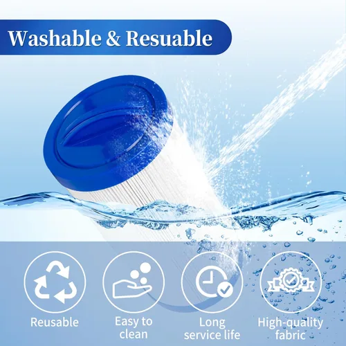 Miniatura 6 de Paquete de 1 cartucho de filtro de bañera de hidromasaje PWW35L de repuesto para Pleatco PWW35L, Unicel 4CH-935, Waterway 817-4035, Master Spas