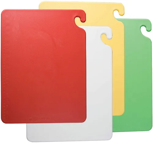 Carlisle FoodService Products CB1218QS - Juego de 4 piezas con tabla inteligente gratuita, 18 pulgadas de largo x 12 pulgadas de ancho x 1/2