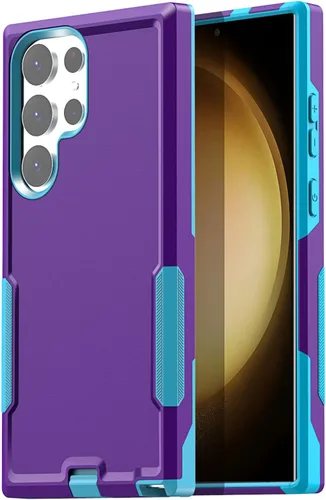 Miniatura 21 de AICase Funda para Samsung Galaxy S23 Ultra, resistente protección contra caídas, cuerpo completo, resistente a prueba de golpes y polvo, multicapa