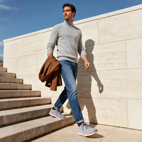 Miniatura 2 de Bruno Marc Zapatillas de malla para hombre Oxfords ligeras