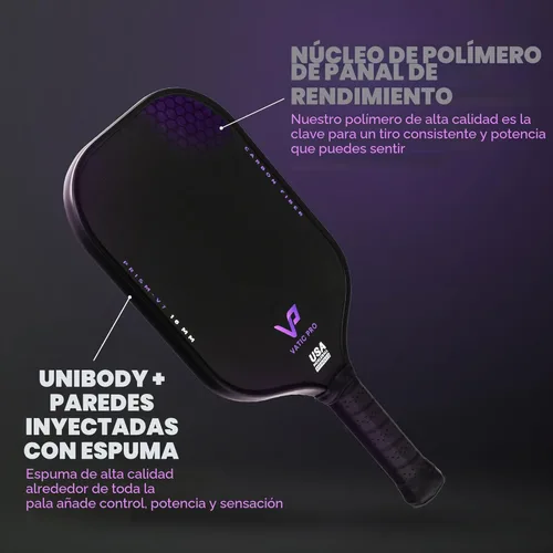 Miniatura 4 de Vatic Pro Prism Fibra de Carbono de 16mm - Paredes con Inyección de Espuma - Incluye Funda para Pala V7