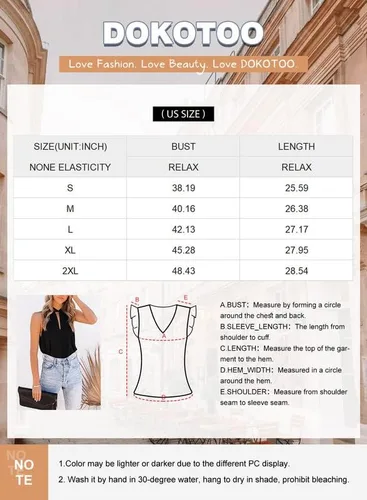 Miniatura 5 de Dokotoo Blusa informal para mujer, sin mangas, con cuello halter y estampado de leopardo