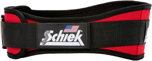 Miniatura 10 de Schiek Modelo deportivo 2004 Nylon 4 3/4" Cinturón de levantamiento de pesas - Negro Azul marino
