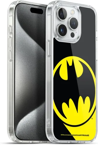 Miniatura 196 de Head Case Designs Funda de gel con licencia oficial de Batman DC Comics Bat Signal Logos [protección de grado militar] compatible con Apple iPhone 7