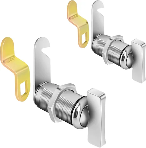 Miniatura 10 de Cerradura de Leva Excéntrica Operada con el Pulgar, Cerraduras de Almacenamiento para RV de 1-3/8", 5 Piezas de Cerraduras para Gabinete, 5 Piezas