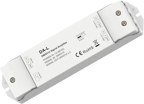 Miniatura 10 de 32CH RGBW DMX512 Decodificador 8 bits/16 bits RGBW LED controlador 32 canales controlador RGBW LED tira de luz DIM/CT/RGB/RGBW controlador DC5V-24V