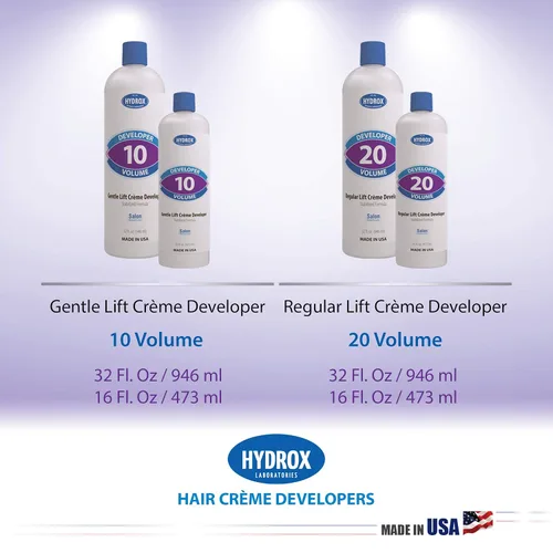 Miniatura 9 de Hydrox Desarrollador de crema de 20 volúmenes de elevación regular, 16 onzas (individual)