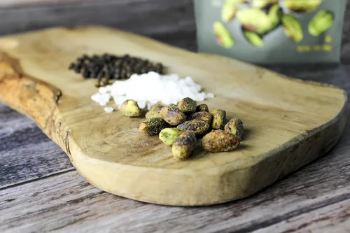 Miniatura 5 de Setton Farms Núcleos de pistacho sazonados naturalmente, sal y pimienta, pistachos sin cáscara, certificados sin OMG, sin gluten, veganos y kosher