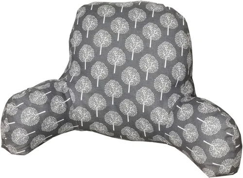 Almohada de lectura con brazos|Soporte de espalda para sentarse en la cama/sofá |cuello, lumbar y cojín de apoyo de espalda baja coxis, patrón