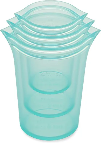Miniatura 51 de Zip Top - Contenedores reutilizables de silicón 100 % platino