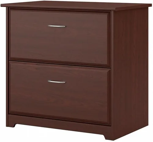 Miniatura 14 de Bush Furniture - Archivador lateral Cabot Collection de 2 cajones con herrajes cromados, elegante archivador para oficina en casa, cartas, archivos